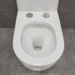 Унитаз Bloomix Space 3.0 MT2357T/UF1 Ceramic+ моноблок безободковый торнадо