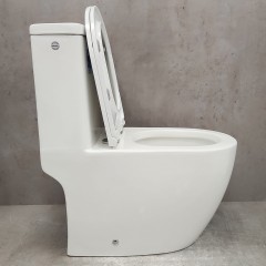 Унитаз Bloomix Space 3.0 MT2357T/UF1 Ceramic+ моноблок безободковый торнадо
