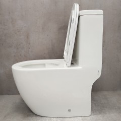 Унитаз Bloomix Space 3.0 MT2357T/UF1 Ceramic+ моноблок безободковый торнадо