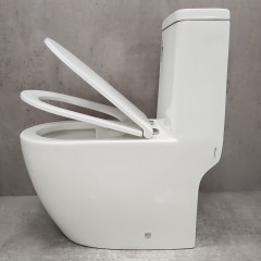 Унитаз Bloomix Space 3.0 MT2357T/UF1 Ceramic+ моноблок безободковый торнадо