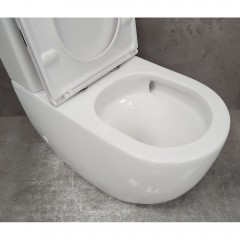 Унитаз Bloomix Vizit MT23115T/UF1 безободковый торнадо