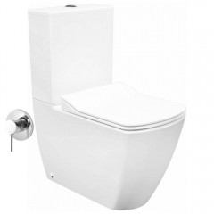 Унитаз Creavit Elegant EG360-00CB00E-0000 с функцией биде и смесителем