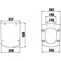 Унитаз Creavit Lara LR310-11CB00E-0000