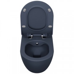 Унитаз подвесной Creavit Free FE322-00BM00E-0000 безободковый с функцией биде и смесителем