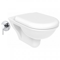 Унитаз подвесной Creavit Selin SL320-00CB00E-0000 с функцией биде и смесителем