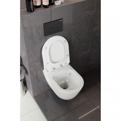 Унитаз подвесной Creavit Terra TP329-11CB00E-0000 Amasra безободковый