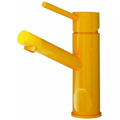 Смеситель для раковины Creavit Ducky Ficus FC1198Y жёлтый