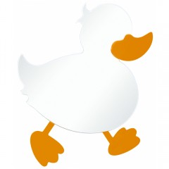 Зеркало Creavit Ducky утёнок DC30035-A жёлтый