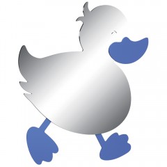 Зеркало Creavit Ducky утёнок DC30035-AB синий