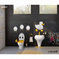 Зеркало Creavit Ducky яйцо DC30035-B жёлтый