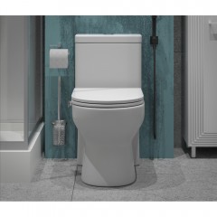 Унитаз EvaGold T1016B моноблок с функцией биде и смесителем