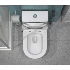 Унитаз EvaGold T1016B моноблок с функцией биде и смесителем