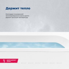 Ванна акриловая Aquanet Bright 180x75
