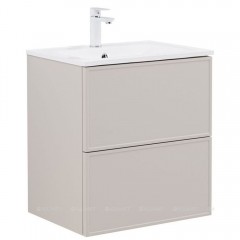 Тумба с раковиной Aquanet Арт 60 бежевый 00345811