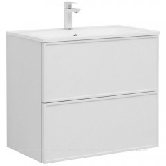 Тумба с раковиной Aquanet Арт 75 белый 00323570
