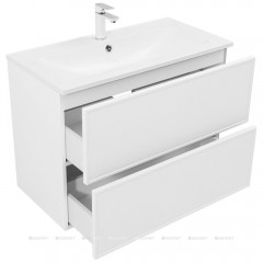 Тумба с раковиной Aquanet Арт 90 белый 00323573