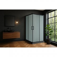 Душевое ограждение Royal Bath RB80HPD-C-BL