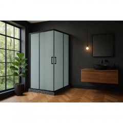 Душевое ограждение Royal Bath RB95HPD-C-BL