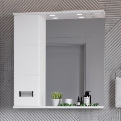 Зеркало-шкаф Onika Балтика 67 L белый 206701