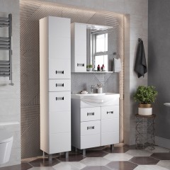 Зеркало-шкаф Onika Балтика 67 L белый 206701