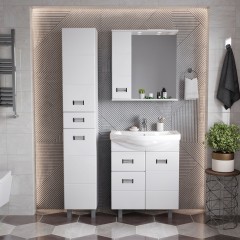 Зеркало-шкаф Onika Балтика 67 L белый 206701