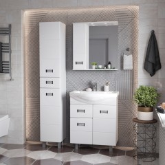 Зеркало-шкаф Onika Балтика 67 L белый 206701