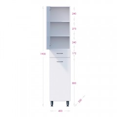 Пенал Onika Модерн 40 L напольный 404009