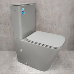 Унитаз Bloomix X-Cube 3.0 Grey AD3003MGT/UF1 Ceramic+ безободковый торнадо