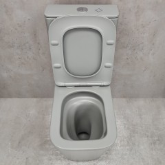 Унитаз Bloomix X-Cube 3.0 Grey AD3003MGT/UF1 Ceramic+ безободковый торнадо