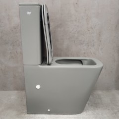 Унитаз Bloomix X-Cube 3.0 Grey AD3003MGT/UF1 Ceramic+ безободковый торнадо