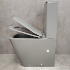 Унитаз Bloomix X-Cube 3.0 Grey AD3003MGT/UF1 Ceramic+ безободковый торнадо