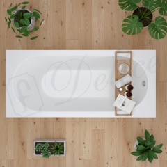 Ванна из литьевого мрамора Delice France Bravo 160x70 DLR330033-G