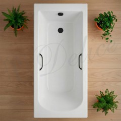 Ванна из литьевого мрамора Delice France Scandi 150x70 DLR330023RB-G с ручками