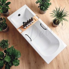 Ванна из литьевого мрамора Delice France Scandi 160x70 DLR330024RB-G с ручками