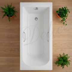 Ванна из литьевого мрамора Delice France Scandi 170x70 DLR330025R-G с ручками