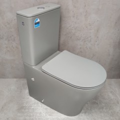 Унитаз Bloomix Barron 3.0 Grey AD3091MGT/UF1 Ceramic+ безободковый торнадо