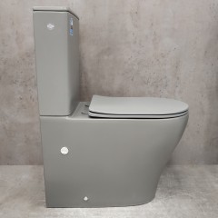 Унитаз Bloomix Barron 3.0 Grey AD3091MGT/UF1 Ceramic+ безободковый торнадо