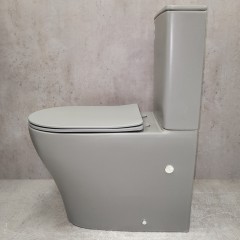 Унитаз Bloomix Barron 3.0 Grey AD3091MGT/UF1 Ceramic+ безободковый торнадо
