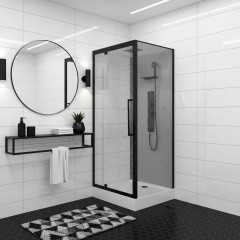 Душевая кабина Acquazzone Nikita 100SL BLACK