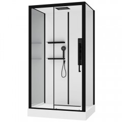 Душевая кабина Acquazzone Viktoria 115SL BLACK