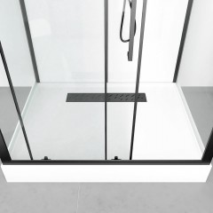 Душевая кабина Acquazzone Viktoria 115SL BLACK