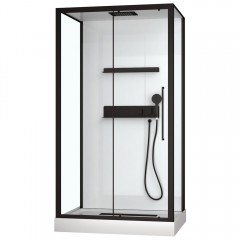 Душевая кабина Acquazzone Viktoria 120SL BLACK