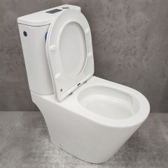 Унитаз Bloomix Lime 3.0 AD3055TVV/UF1 Ceramic+ безободковый торнадо вертикальный выпуск