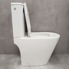 Унитаз Bloomix Lime 3.0 AD3055TVV/UF1 Ceramic+ безободковый торнадо вертикальный выпуск