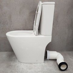 Унитаз Bloomix Lime 3.0 AD3055TVV/UF1 Ceramic+ безободковый торнадо вертикальный выпуск