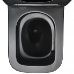 Унитаз Bloomix X-Cube 3.0 Black AD3003MBT/UF1 Ceramic+ безободковый торнадо