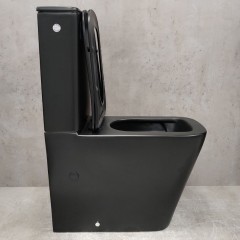 Унитаз Bloomix X-Cube 3.0 Black AD3003MBT/UF1 Ceramic+ безободковый торнадо