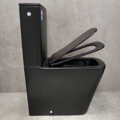 Унитаз Bloomix X-Cube 3.0 Black AD3003MBT/UF1 Ceramic+ безободковый торнадо