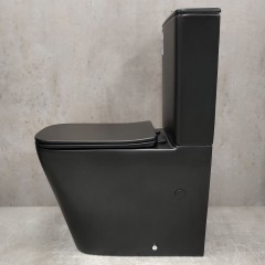 Унитаз Bloomix X-Cube 3.0 Black AD3003MBT/UF1 Ceramic+ безободковый торнадо