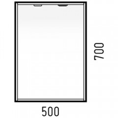 Зеркало Corozo Орегон 50 пайн SD-00001435